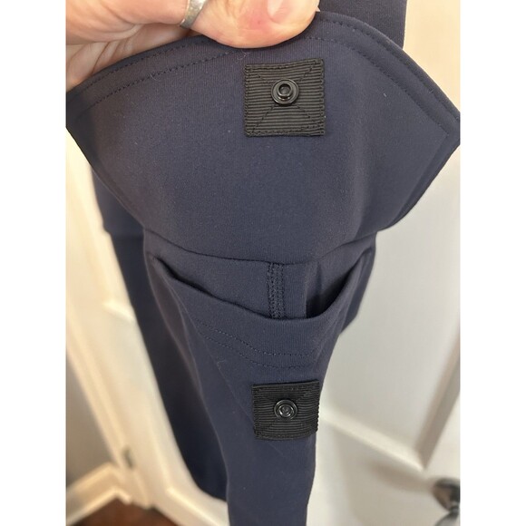 Splits 59 NWOT Womens Small Supplex Cargo Pants Jogger Navy Pockets Sweatpants - Picture 9 of 11